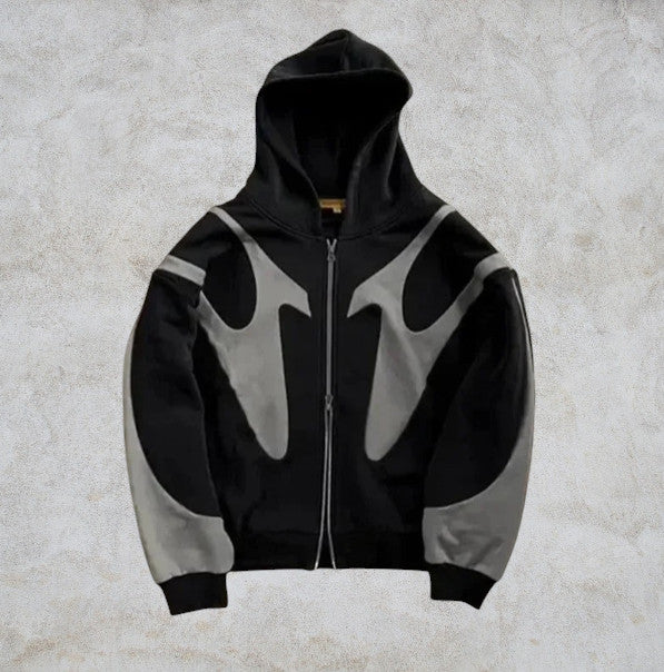 Veste Zippée Futuriste "COSMIC FLARE"