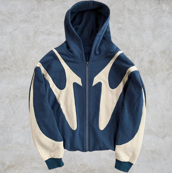 Veste Zippée Futuriste "COSMIC FLARE"