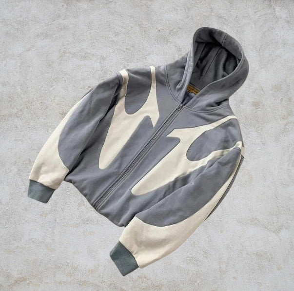 Veste Zippée Futuriste "COSMIC FLARE"