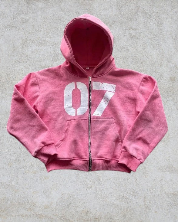 VESTE ZIP HOODIE "07"