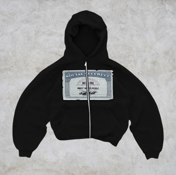 HOODIE FULL ZIP CASH