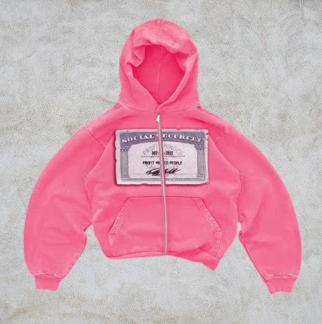 HOODIE FULL ZIP CASH