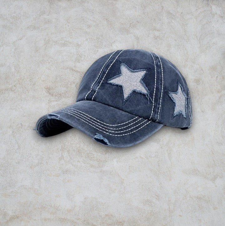 CASQUETTE PINK STAR