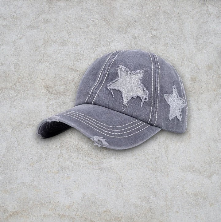CASQUETTE PINK STAR