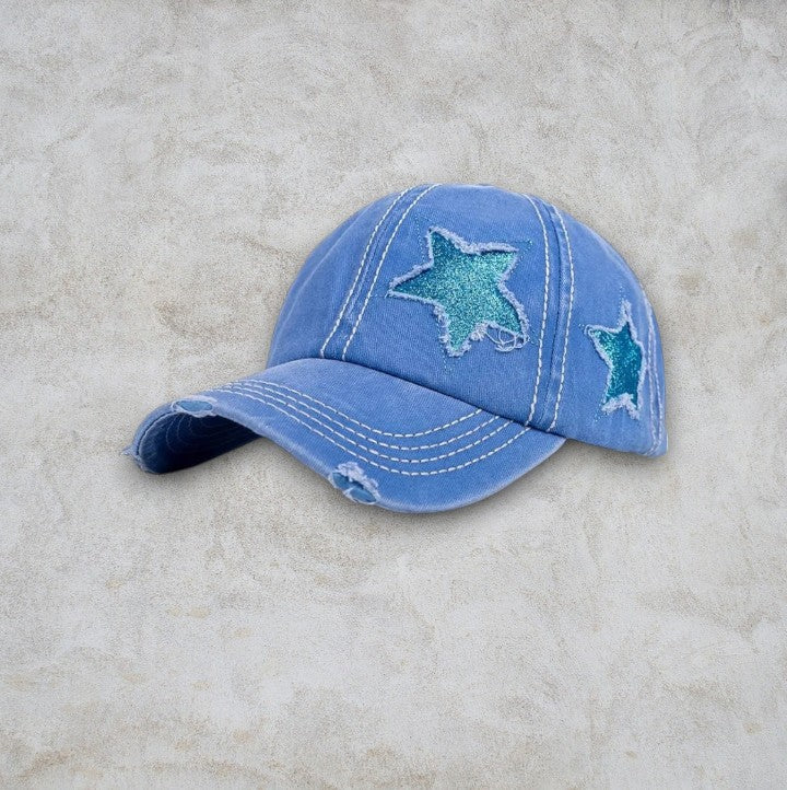 CASQUETTE PINK STAR