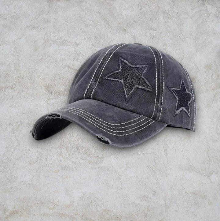 CASQUETTE PINK STAR