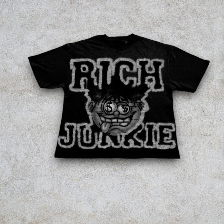 T-SHIRT "RICH JUNKIE"