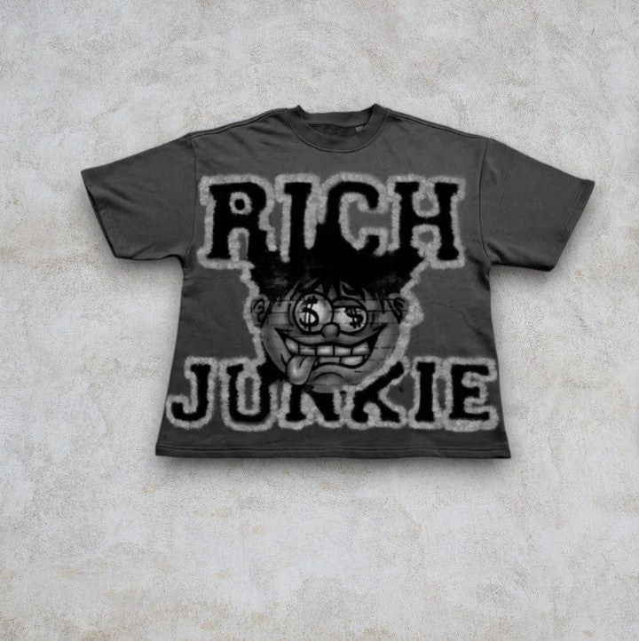 T-SHIRT "RICH JUNKIE"
