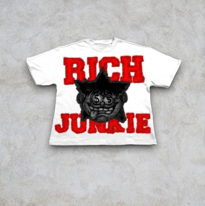 T-SHIRT "RICH JUNKIE"