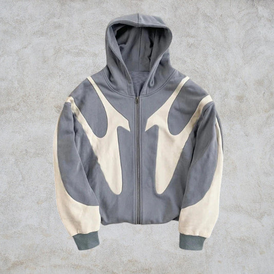 Veste Zippée Futuriste "COSMIC FLARE"