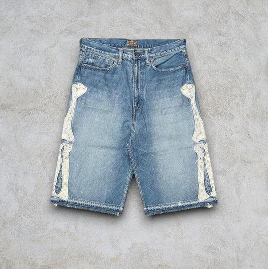 SHORT DENIM "BONE"