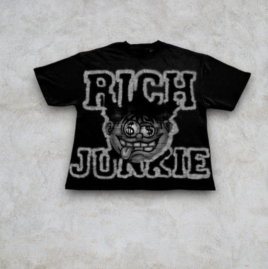 T-SHIRT "RICH JUNKIE"